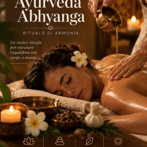 Massaggio Ayurveda Abhyanga con oli da massaggio presso Aelthea Beauty Club a Messina.