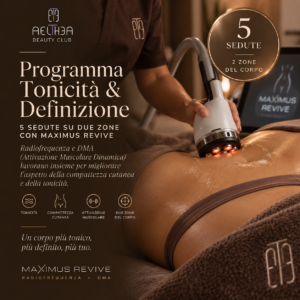 Programma Tonicità & Definizione – 5 Sedute Maximus Revive Aelthea Beauty Club Messina